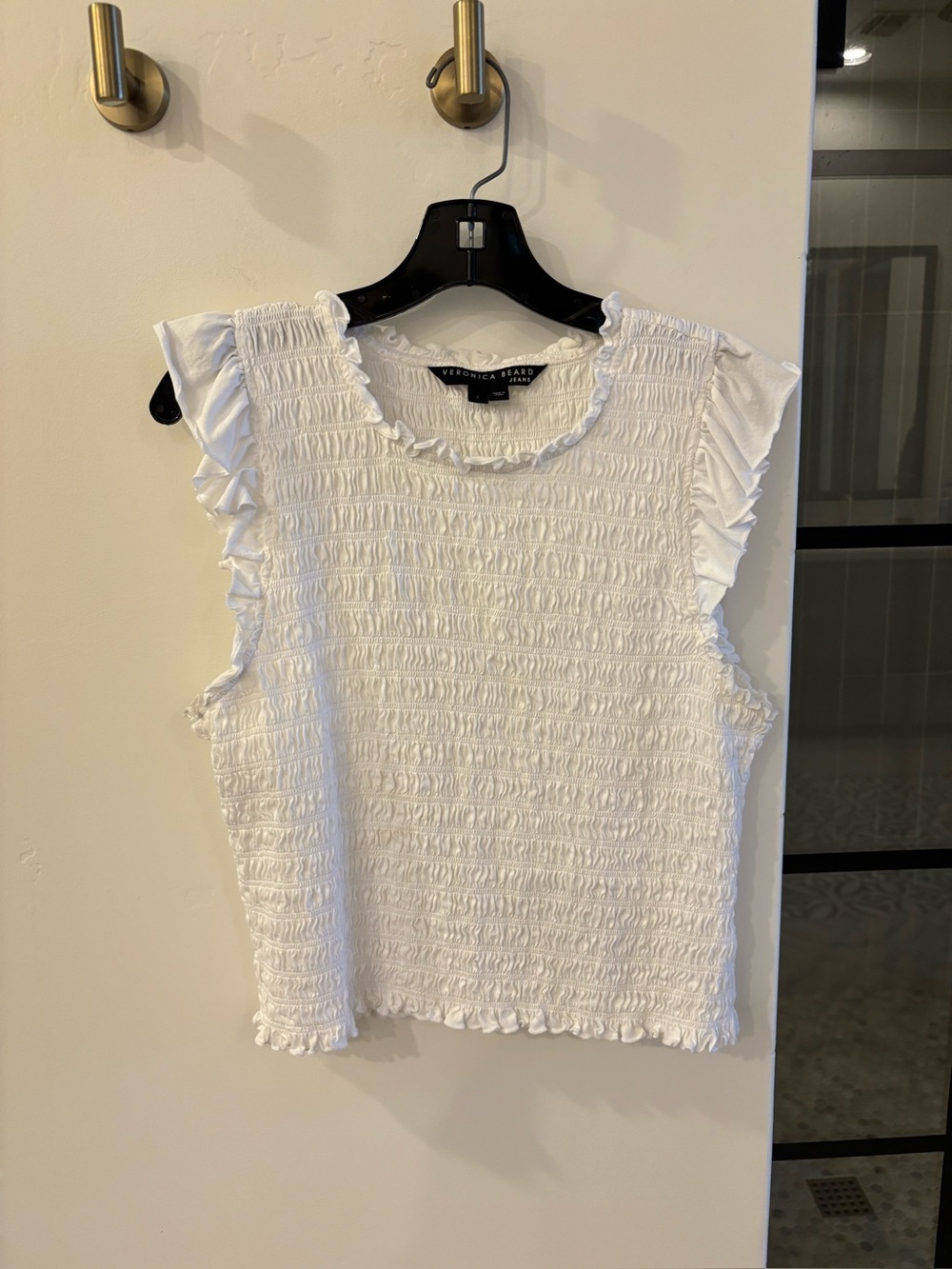 Veronica Beard Smocked Tank